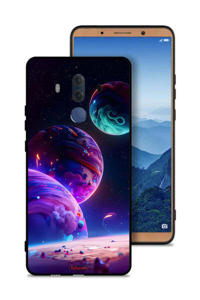 Tolwak غطاء حماية لهاتف هواوي ميت 10 برو بنقشة كوكبية