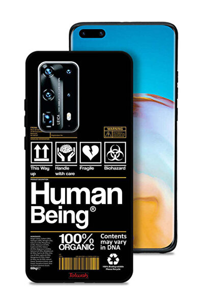 Tolwak غطاء حماية لهاتف هواوي P40 برو بلس 5G، ملصق إنسان