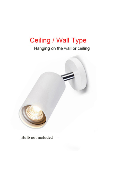 Choice Natural white 4000K Wall -White color Golden Vintage Industrial Wall Sconce Light GU10 Black White S