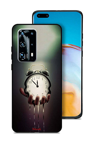 Tolwak غطاء حماية على شكل ساعة لهاتف هواوي بي 40 برو بلس 5G