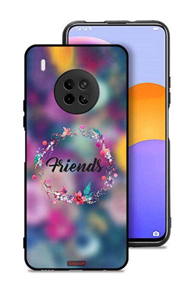 Tolwak غطاء حماية لهاتف هواوي Y9a بتصميم خاتم أصدقاء الزهور