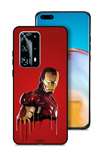 Tolwak غطاء حماية لهاتف هواوي P40 برو بلس 5G، رسم الرجل الحديدي