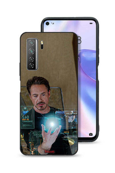 Tolwak غطاء حماية لهاتف هواوي P40 لايت 5G، الرجل الحديدي