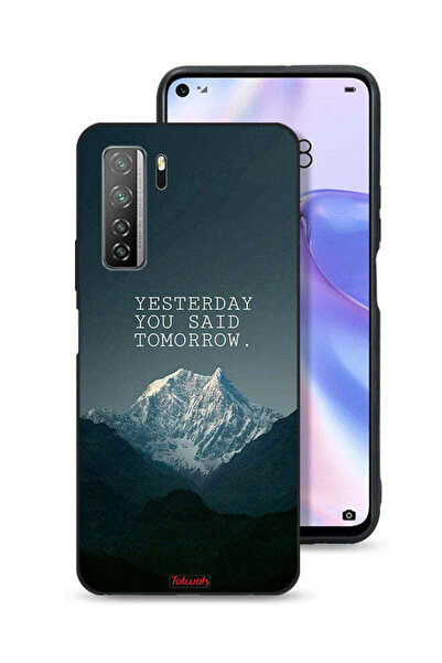 Tolwak غطاء حماية لهاتف هواوي P40 لايت 5G - أمس قلت غدًا