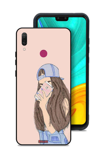 Tolwak غطاء حماية لهاتف هواوي Y9 (2019) لالتقاط صور سيلفي