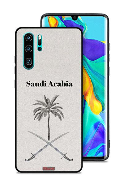 Tolwak غطاء حماية لهاتف هواوي بي 30 برو - لوحة فنية لعلامة المملكة العربية ال...