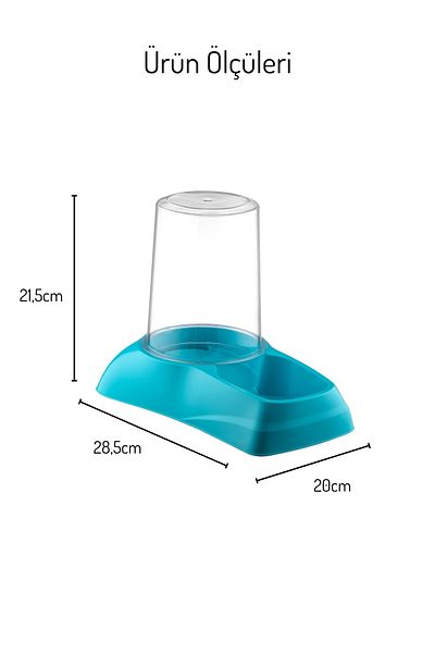 Nandy Kids Small Size Water and Food Container with Bowl 1750ml.