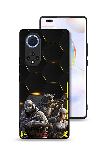 Tolwak غطاء حماية لهاتف Honor 50 Pro بخلفية Cyberpunk