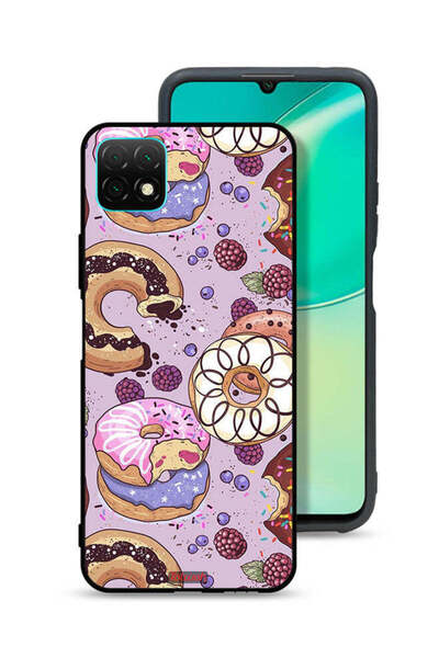 Tolwak غطاء حماية لهاتف هواوي نوفا Y60 برسومات دونات فنية