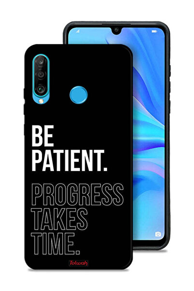 Tolwak غطاء حماية لهاتف هواوي بي 30 لايت - كن صبورًا فالتقدم يستغرق وقتًا