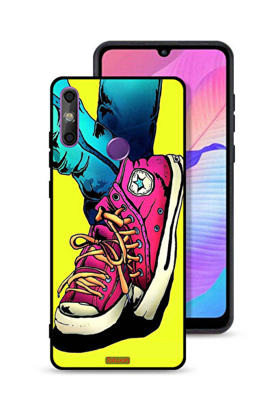 Tolwak غطاء حماية لهاتف هواوي إنجوي 20e بتصميم حذاء قماشي