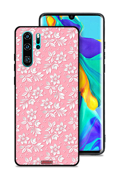 Tolwak غطاء حماية لهاتف هواوي P30 Pro بنمط خلفية زهور