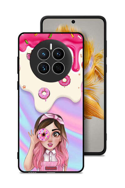 Tolwak غطاء حماية لهاتف هواوي ميت 50 يحمل صورة دونات