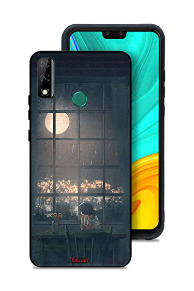 Tolwak غطاء حماية لهاتف Huawei Y8s مع صورة القمر