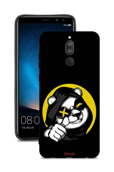 Tolwak غطاء حماية لهاتف هواوي ميت 10 لايت بتصميم قطة مارشميلو لطيفة