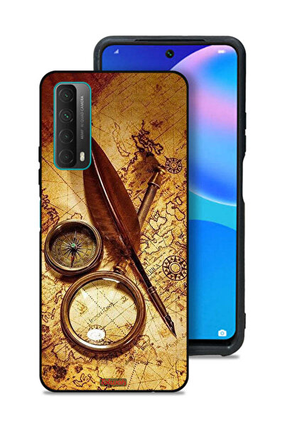 Tolwak غطاء حماية لهاتف هواوي Y7a بوصلة عتيقة