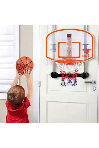 rexa 2-in-1 Kids Boxing & Basketball Game Set – Indoor Sports Toy with Music & Scorekeeping