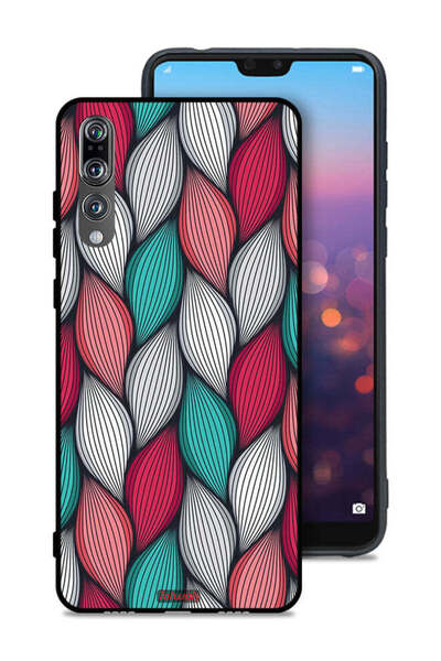 Tolwak غطاء حماية لهاتف هواوي P20 Pro بنقشة ريشة