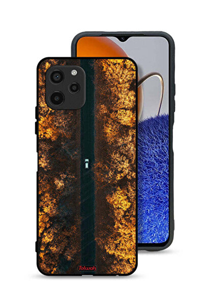 Tolwak غطاء حماية لهاتف هواوي نوفا Y61 بتصميم طريق في أشجار الخريف