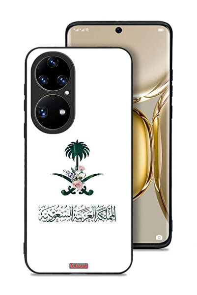 Tolwak غطاء حماية لهاتف هواوي بي 50 برو - علامة زهور المملكة العربية السعودية