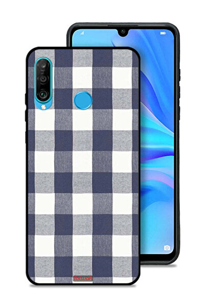 Tolwak غطاء حماية لهاتف هواوي P30 لايت بنمط قماشي