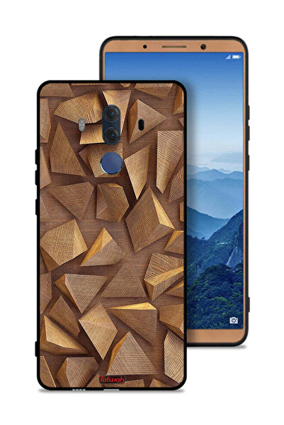Tolwak غطاء حماية لهاتف هواوي ميت 10 برو - قطع خشبية فنية