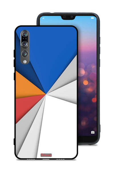 Tolwak Huawei P20 Pro Protective Case Cover Material Matches Abstract Art