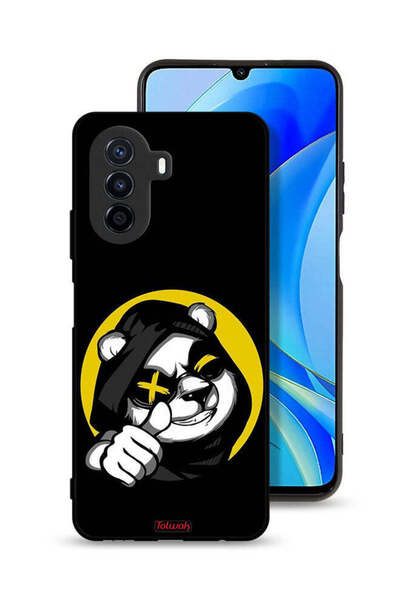 Tolwak غطاء حماية لهاتف هواوي نوفا Y70 بتصميم قطة مارشميلو لطيفة