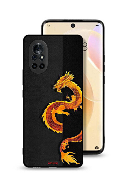 Tolwak Huawei nova 8 Protective Case Cover Dragon Art
