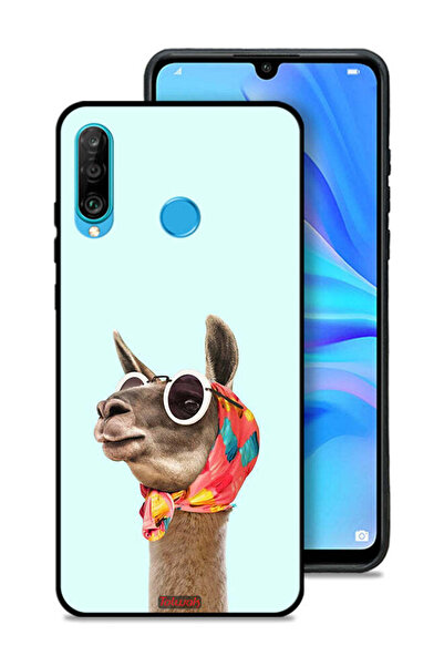 Tolwak غطاء حماية لهاتف هواوي نوفا 4e بتصميم جمل أنيق وجذاب