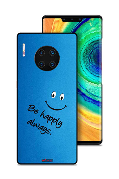 Tolwak غطاء حماية لهاتف هواوي ميت 30 إي برو 5G كن سعيدًا دائمًا