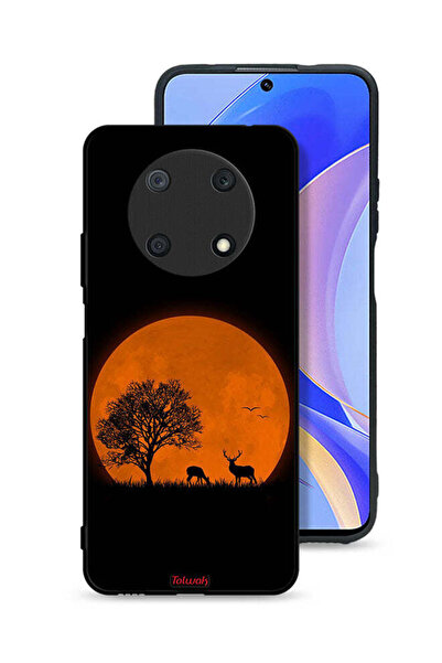 Tolwak Huawei nova Y90 Protective Case Cover Evening Moon Art