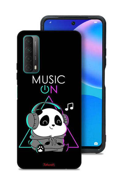 Tolwak غطاء حماية لهاتف هواوي Y7a بطبعة موسيقى الباندا