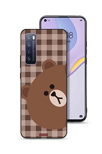 Tolwak غطاء حماية لهاتف هواوي نوفا 7 5G بتصميم دب تيدي