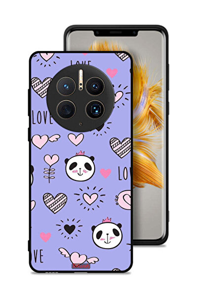 Tolwak غطاء حماية لهاتف هواوي ميت 50 برو بتصميم الحب والباندا