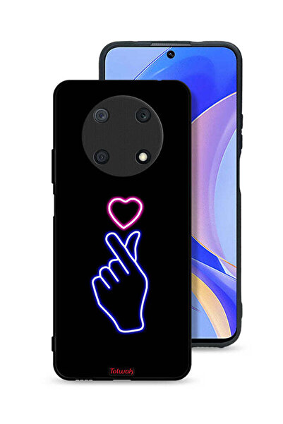 Tolwak غطاء حماية لهاتف هواوي نوفا Y90 برسومات قلب سناب