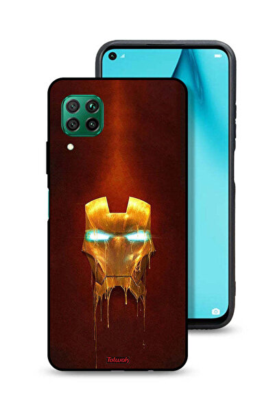 Tolwak غطاء حماية لهاتف هواوي P40 لايت 4G بطبعة الرجل الحديدي مارفل كوميكس