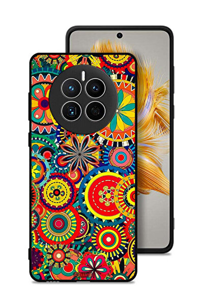 Tolwak غطاء حماية لهاتف هواوي ميت 50 بنمط ماندالا ملون