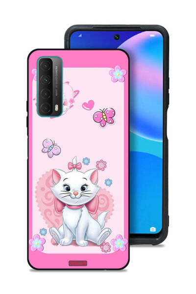 Tolwak غطاء حماية لهاتف هواوي بي سمارت (2021) - قطة لطيفة