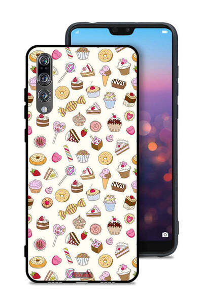 Tolwak Huawei P20 Pro Protective Case Cover Pattern Of Favorite Items