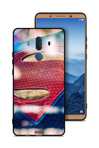 Tolwak غطاء حماية لهاتف هواوي ميت 10 برو بشعار سوبرمان