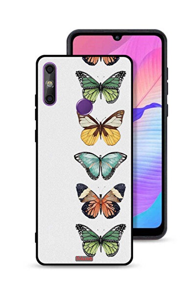 Tolwak غطاء حماية لهاتف هواوي إنجوي 20e بنقشة أربع فراشات