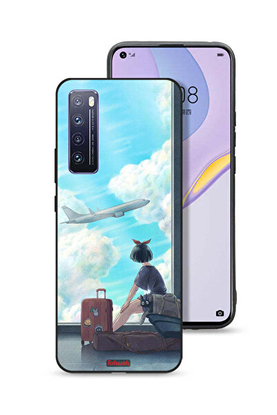 Tolwak Huawei nova 7 5G Protective Case Cover Travel Art
