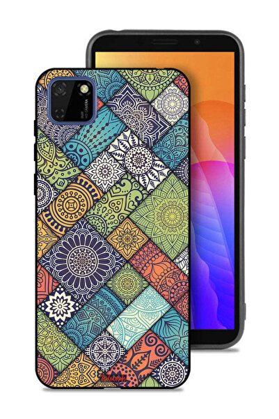 Tolwak غطاء حماية لهاتف هواوي Y5p بنمط ماندالا