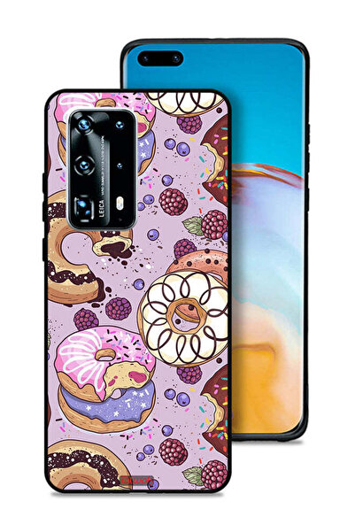 Tolwak غطاء حماية لهاتف هواوي بي 40 برو بلس 5G برسومات دوناتس آرت