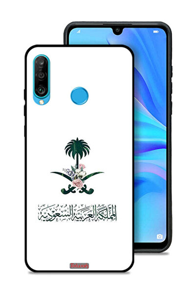 Tolwak غطاء حماية لهاتف هواوي بي 30 لايت - علامة زهور المملكة العربية السعودية