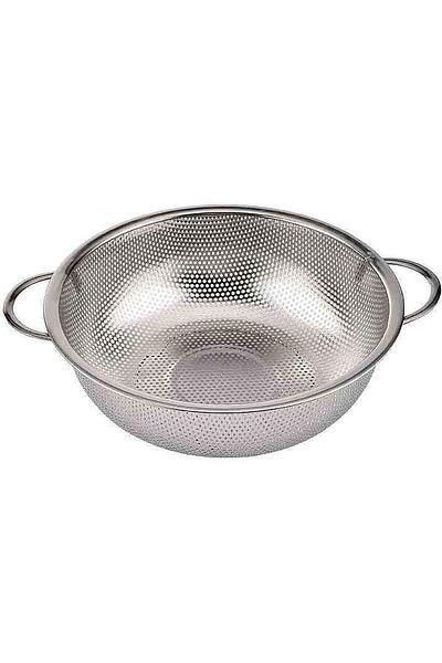 Mena Rise Şirinshop Double Handle Metal Strainer, 3 Different Sizes (25 cm) for Kitchen 1108107