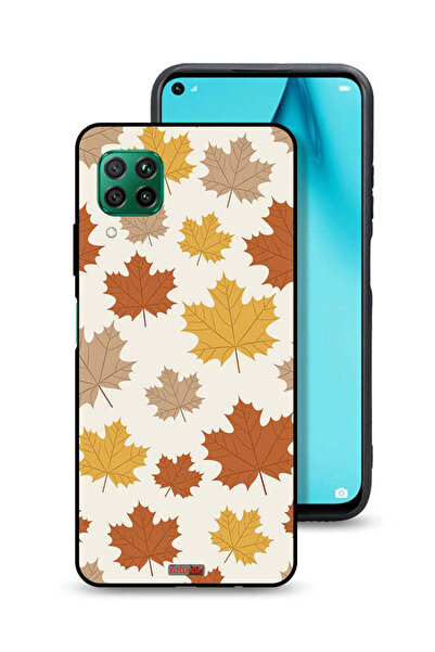 Tolwak غطاء حماية لهاتف هواوي بي 40 لايت 4G بطبعة أوراق الخريف