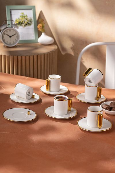 Emsan Modern 80 ml Set of 6 Coffee Cups
