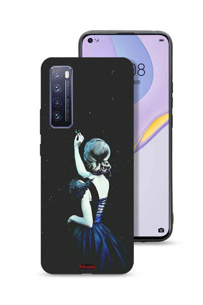 Tolwak Huawei nova 7 5G Protective Case Cover Touching Star